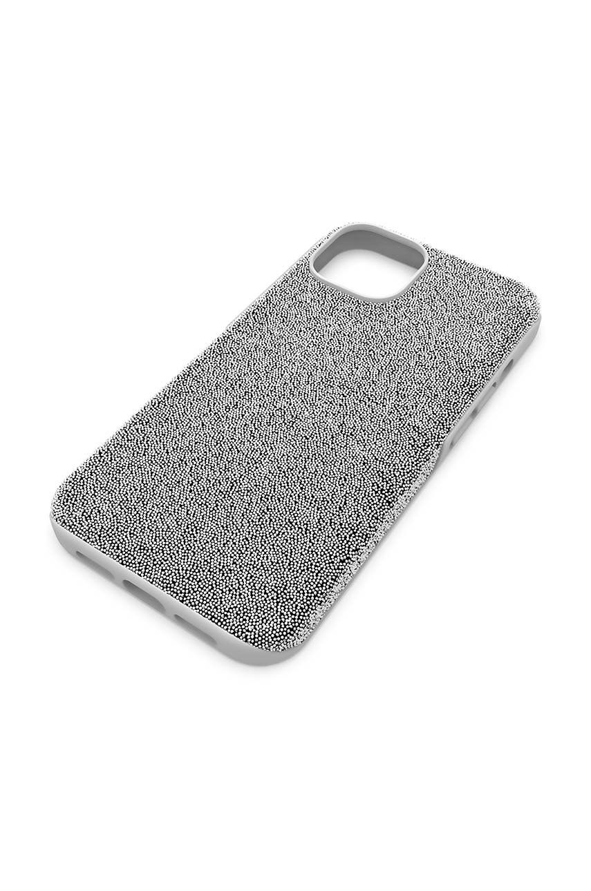 Swarovski Husa Pentru Telefon IPhone 14 Culoarea Argintiu