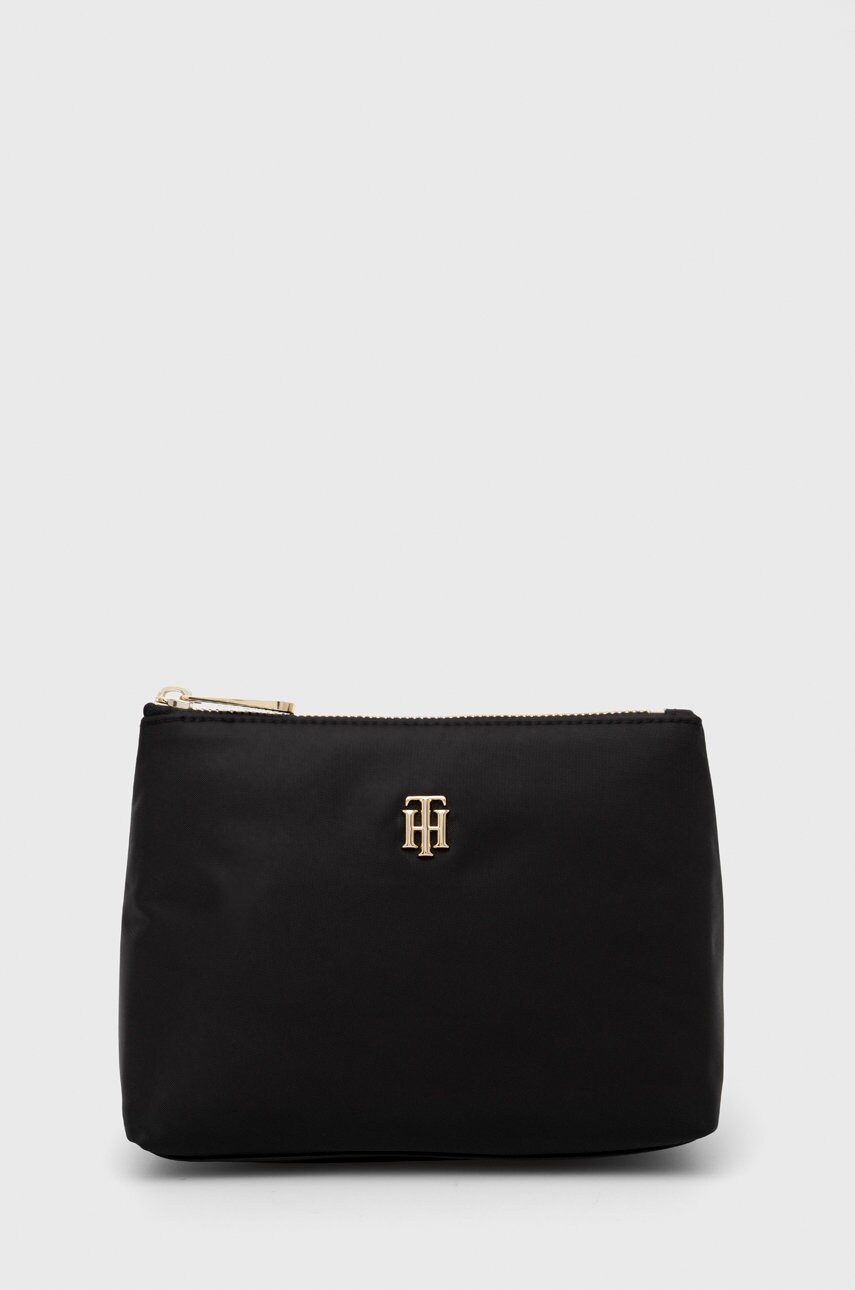 

Козметична чанта Tommy Hilfiger в черно, Черен