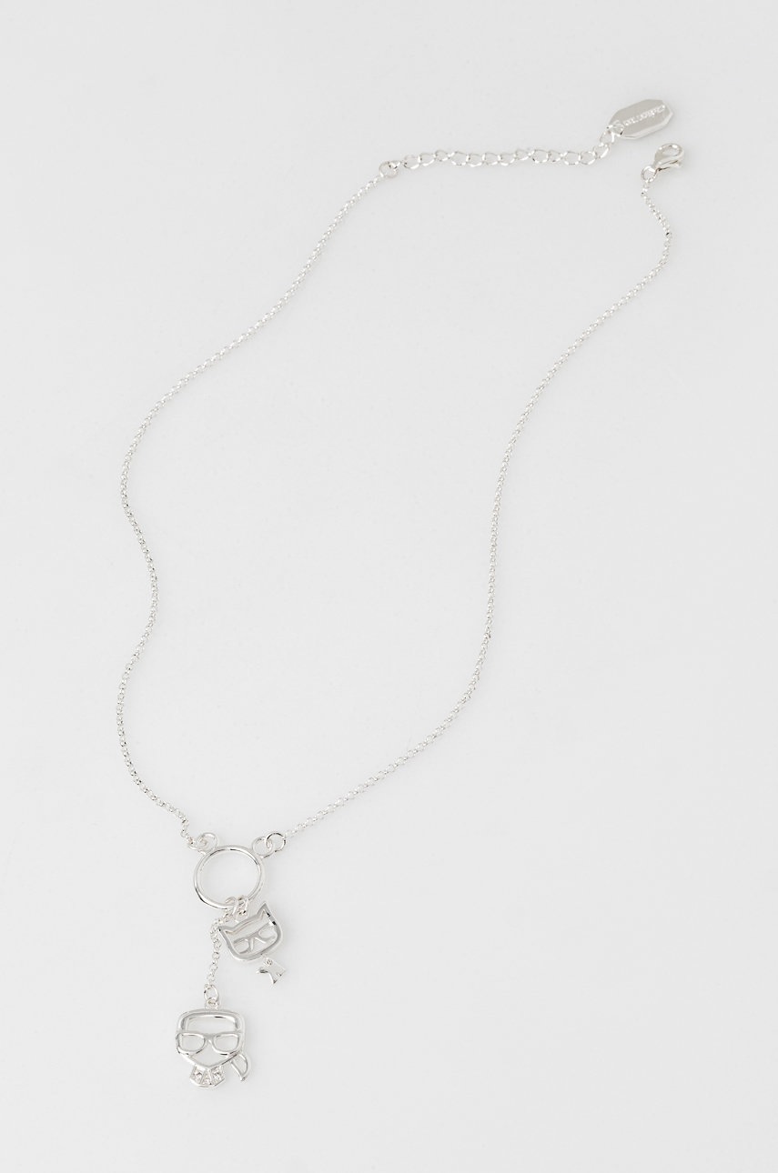 

Серебряное колье Karl Lagerfeld