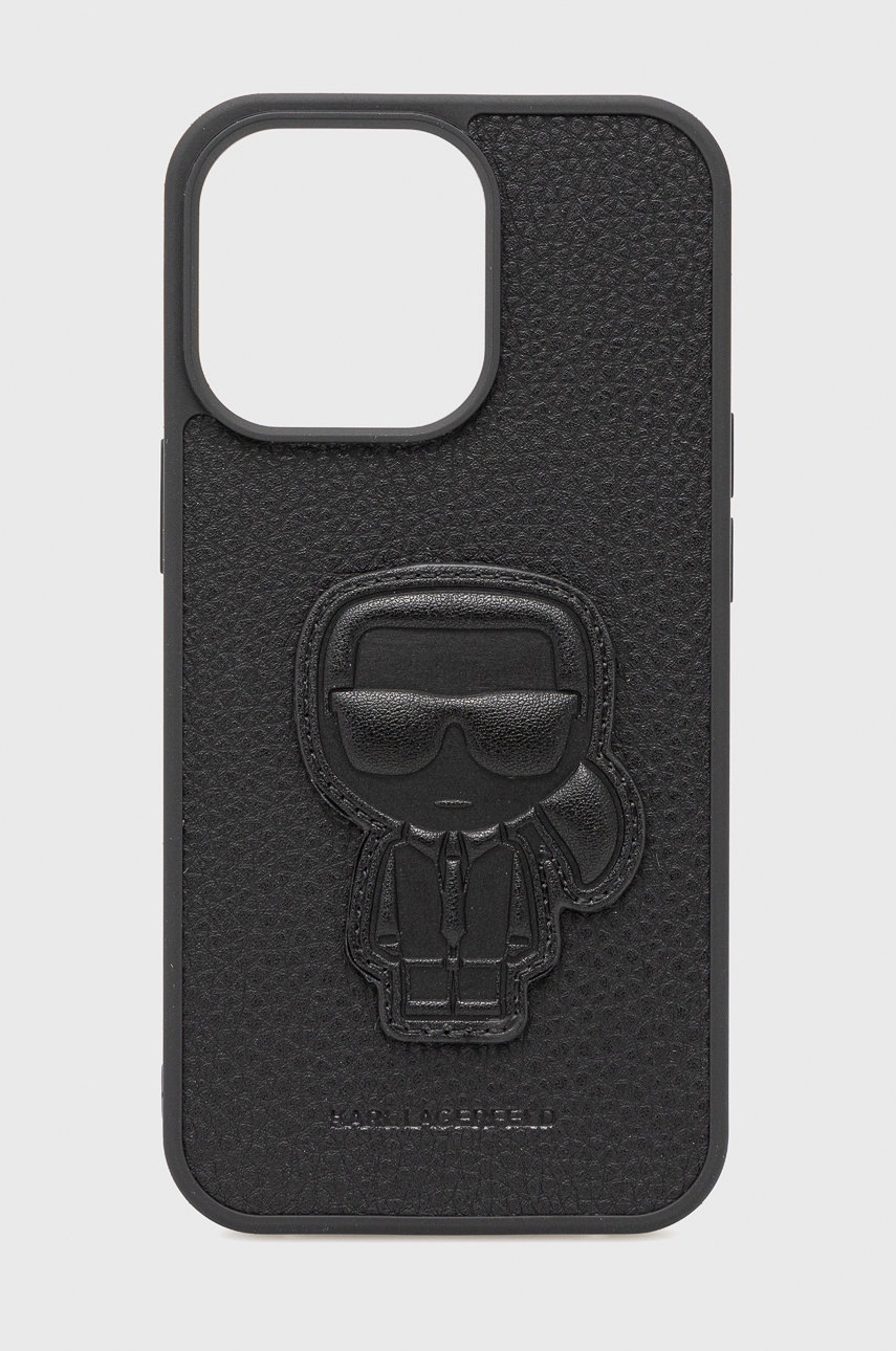 

Кейс за телефон Karl Lagerfeld Iphone 13 Pro в черно, Черен