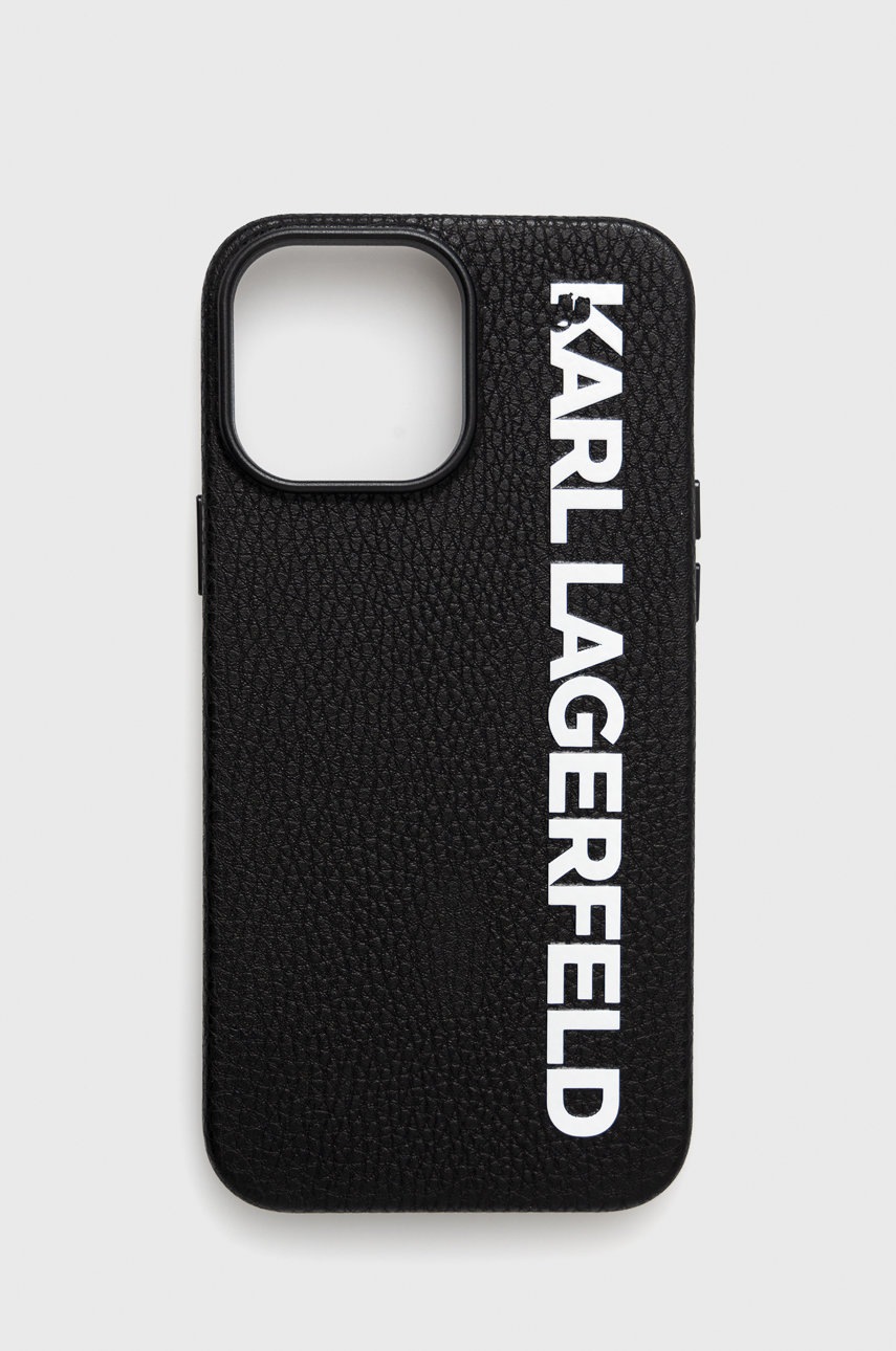 

Кейс за телефон Karl Lagerfeld Iphone 13 Pro Max в черно, Черен
