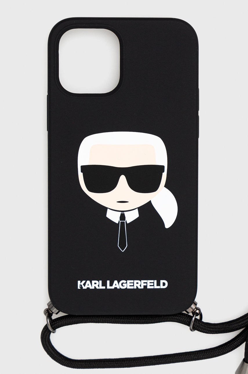 

Кейс за телефон Karl Lagerfeld Iphone 12/12 Pro в черно, Черен