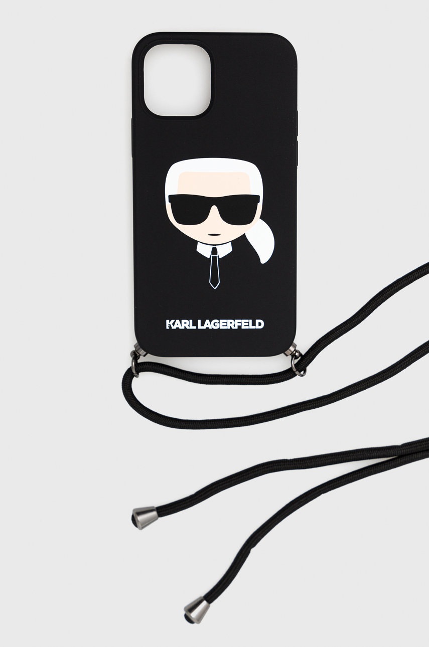 

Чохол на телефон Karl Lagerfeld Iphone 12/12 Pro колір чорний