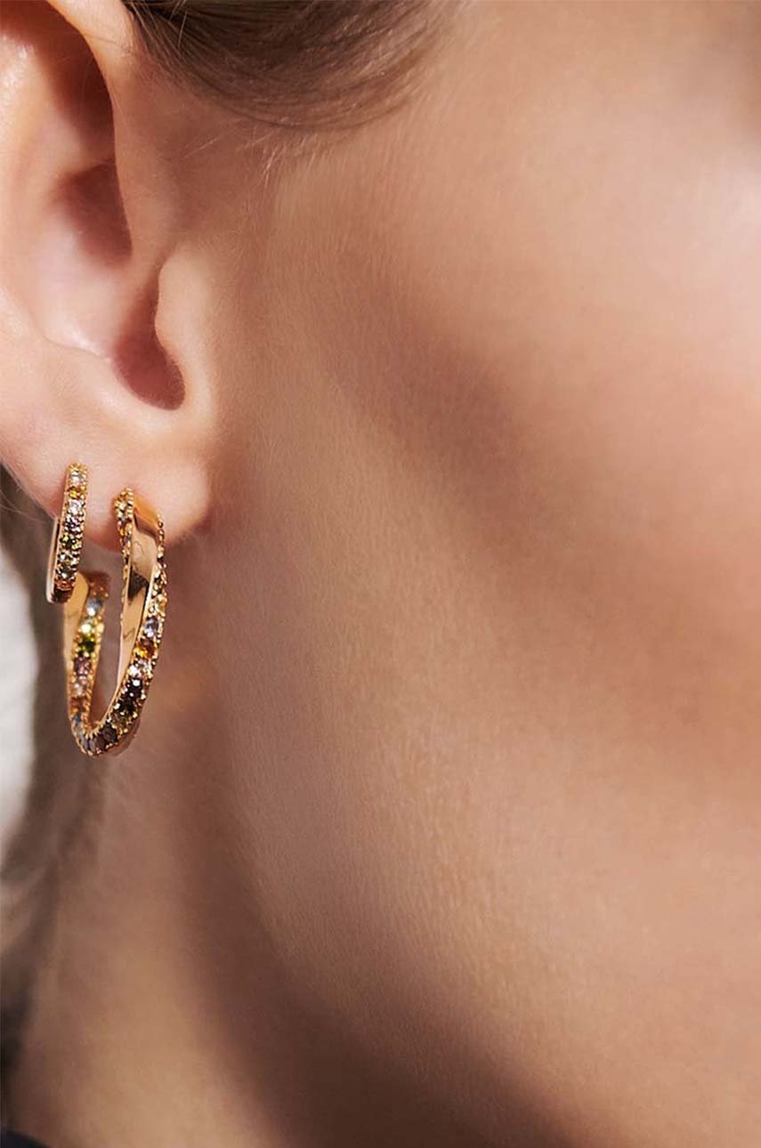 

Серебряные серьги с позолотой Sif Jakobs Jewellery