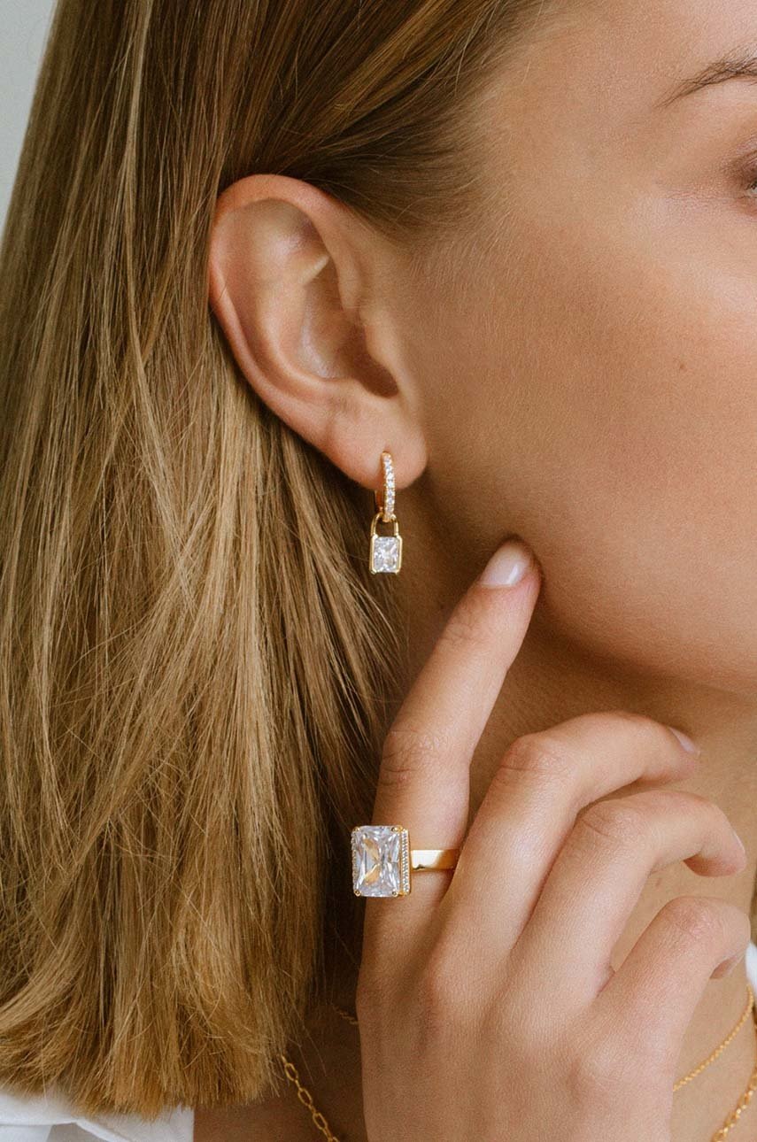 

Срібні сережки з позолотою Sif Jakobs Jewellery