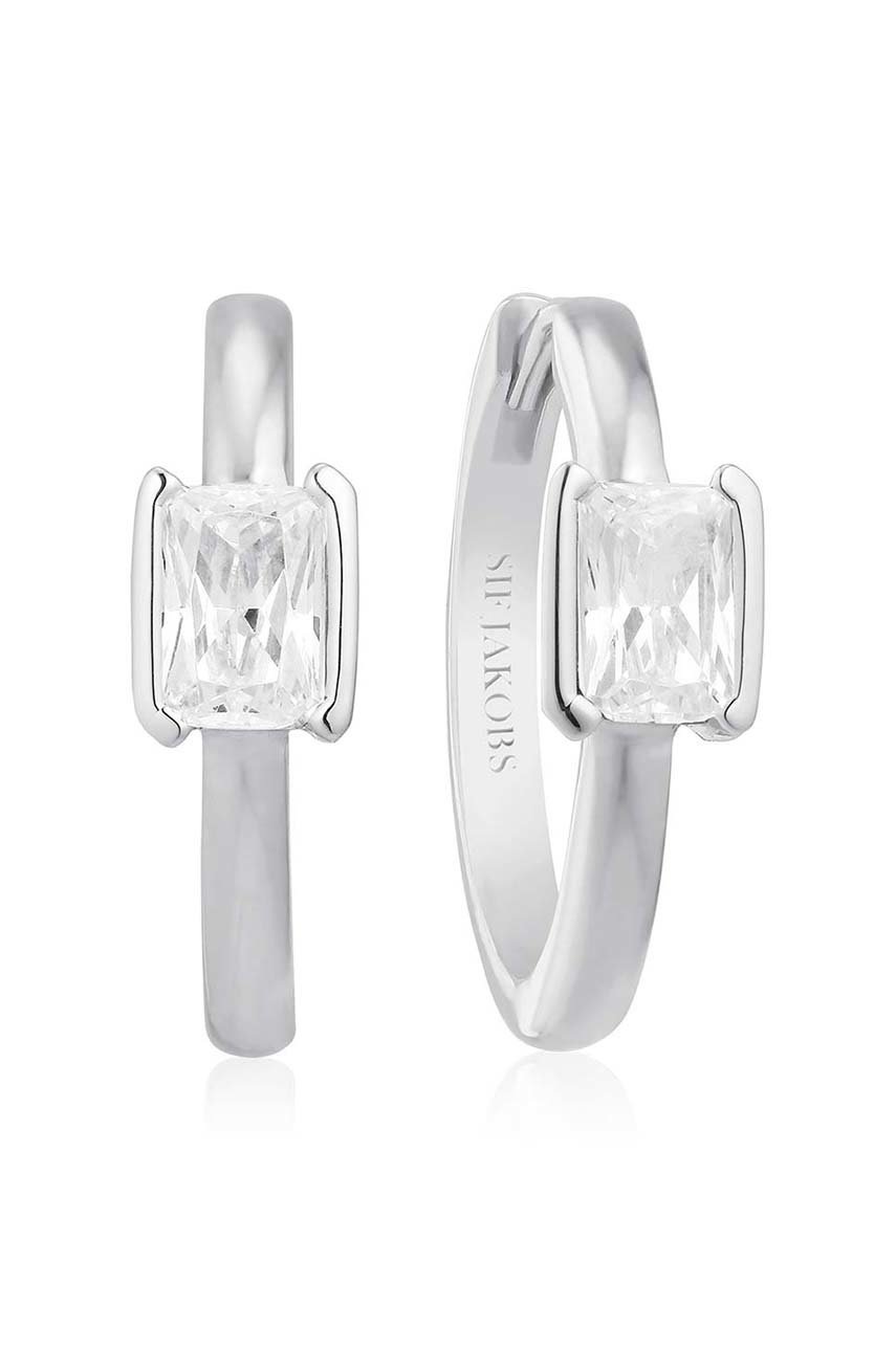 

Сребърни обици Sif Jakobs Jewellery, Сребърен