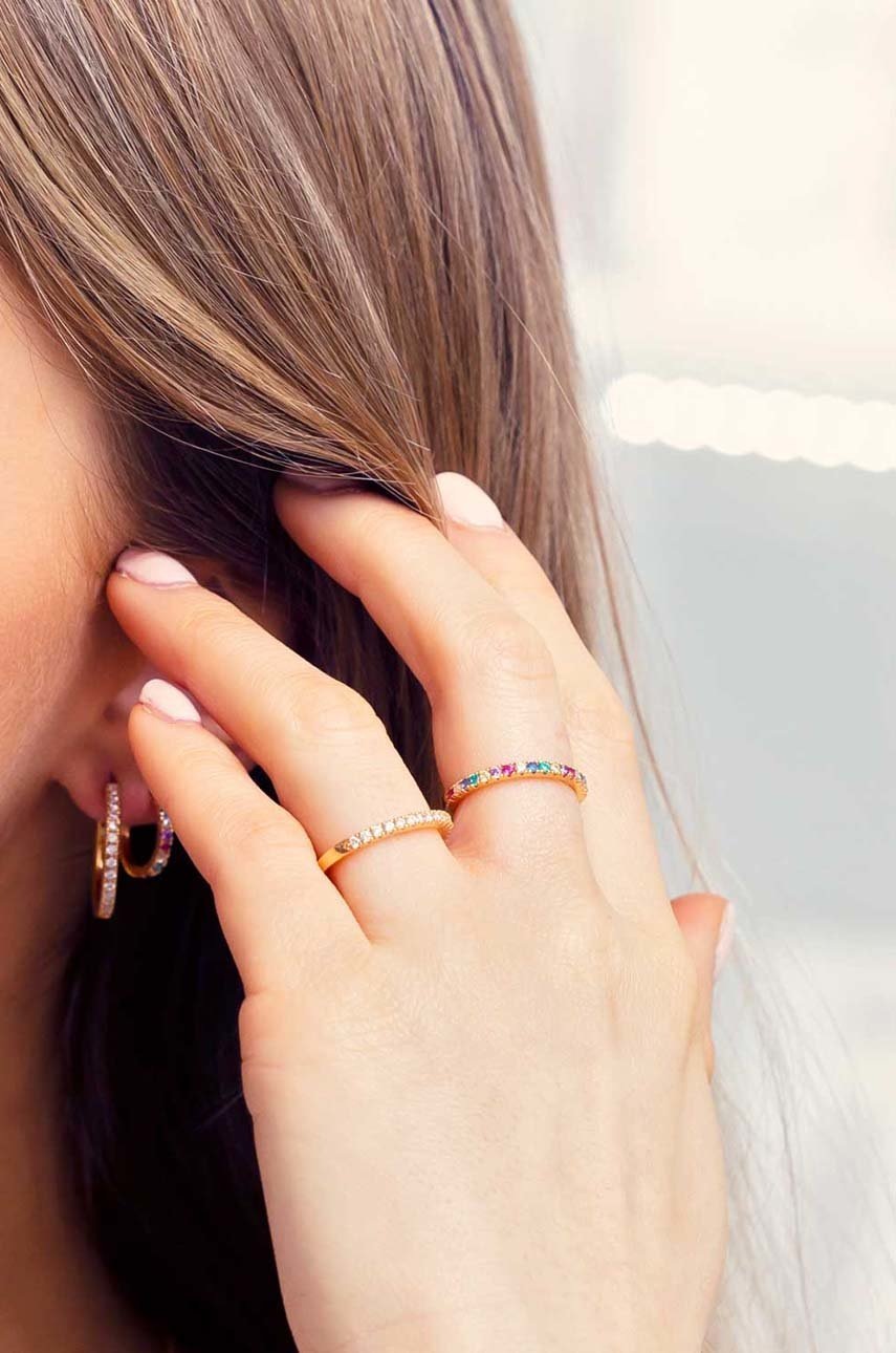 

Срібний перстень з позолотою Sif Jakobs Jewellery