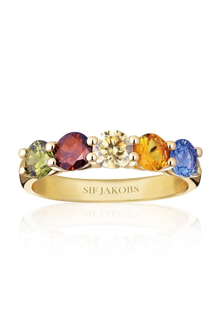 

Позлатен сребърен пръстен Sif Jakobs Jewellery, Злато