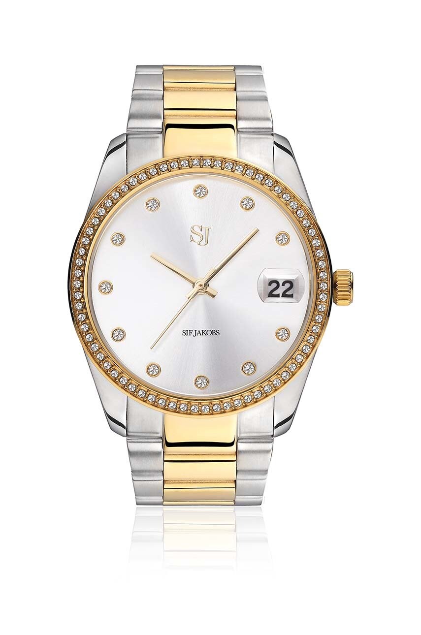 Sif jakobs jewellery ceas electra femei, culoarea auriu