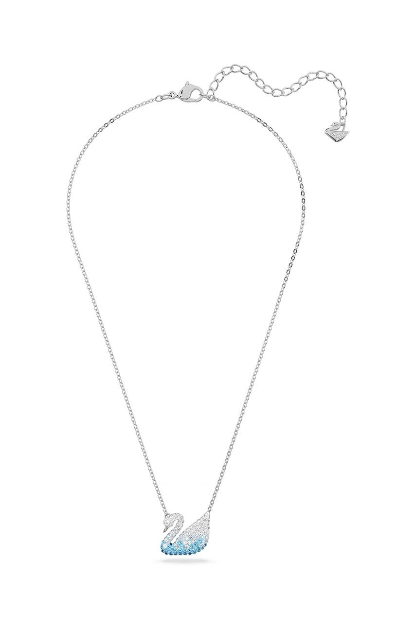 

Колие Swarovski Iconic Swan, Сребърен
