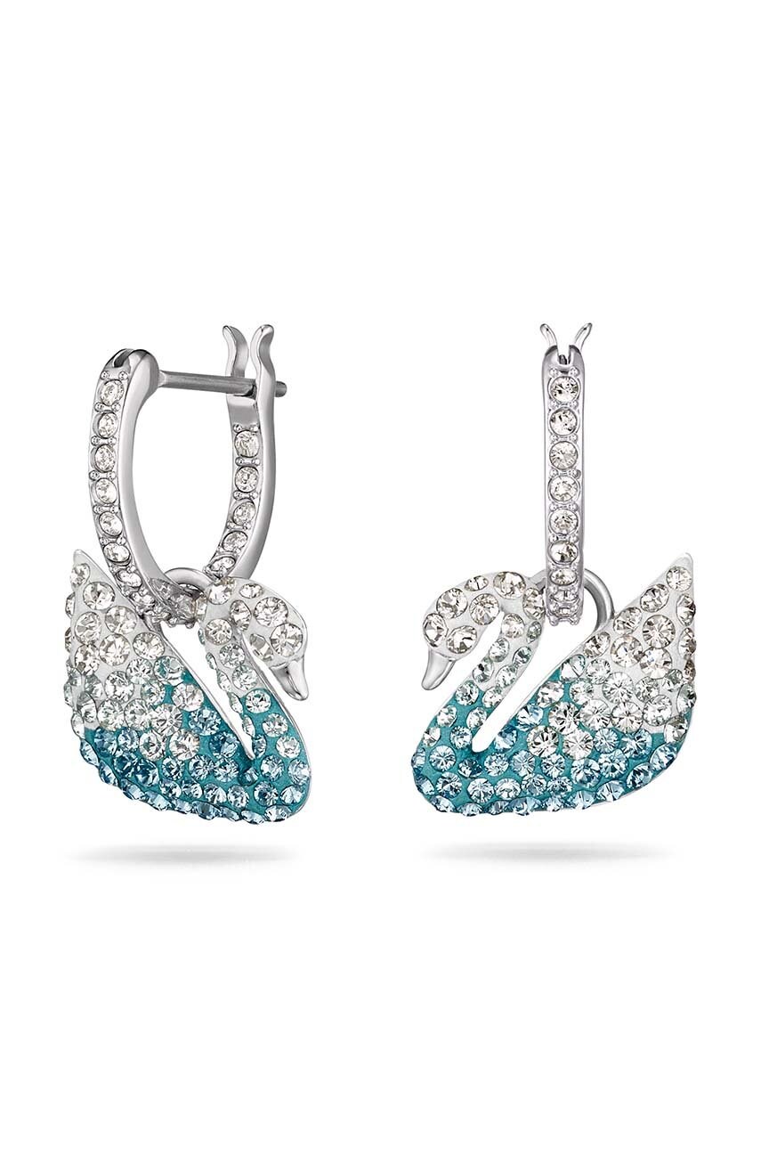 

Обици Swarovski Iconic Swan, Сребърен
