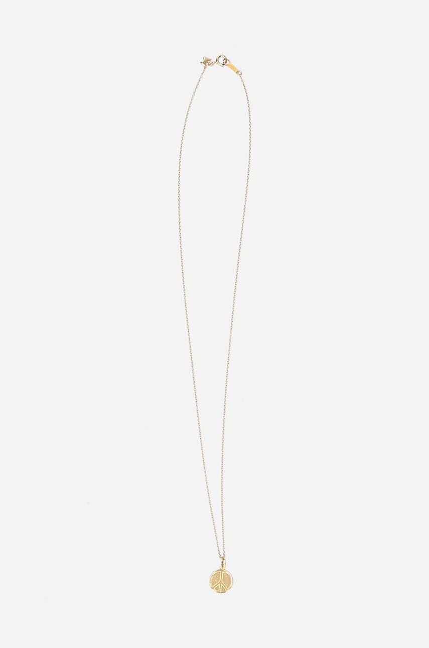 Needles colier din argint placat cu aur Pendant