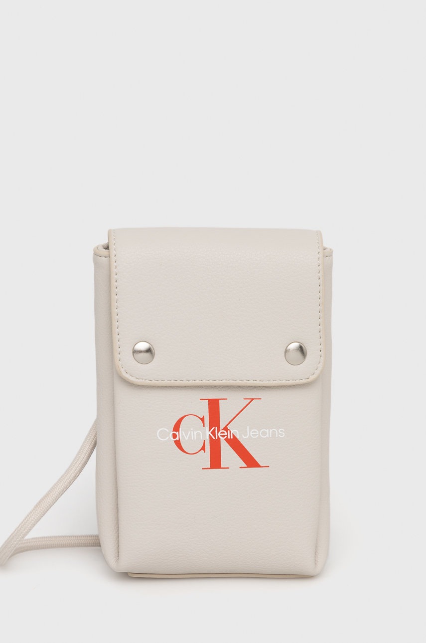 

Детска чанта през рамо Calvin Klein Jeans в бежово, Бежов