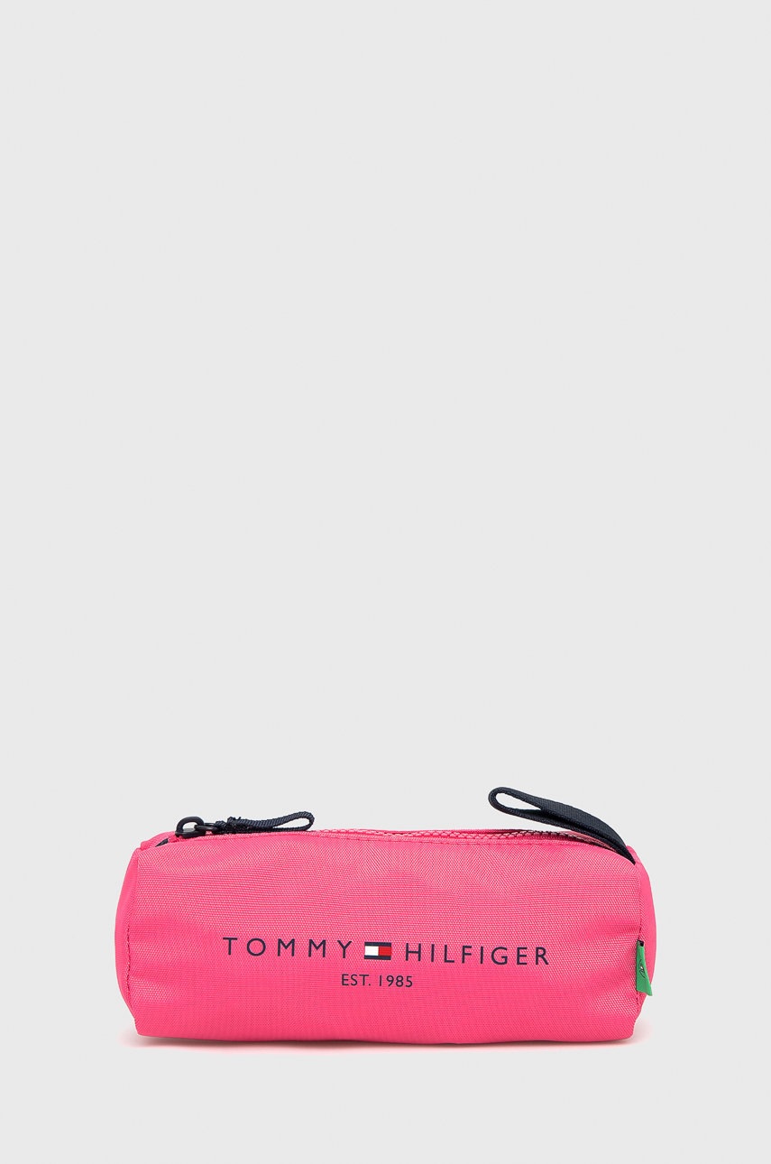 

Дитячий пенал Tommy Hilfiger колір рожевий