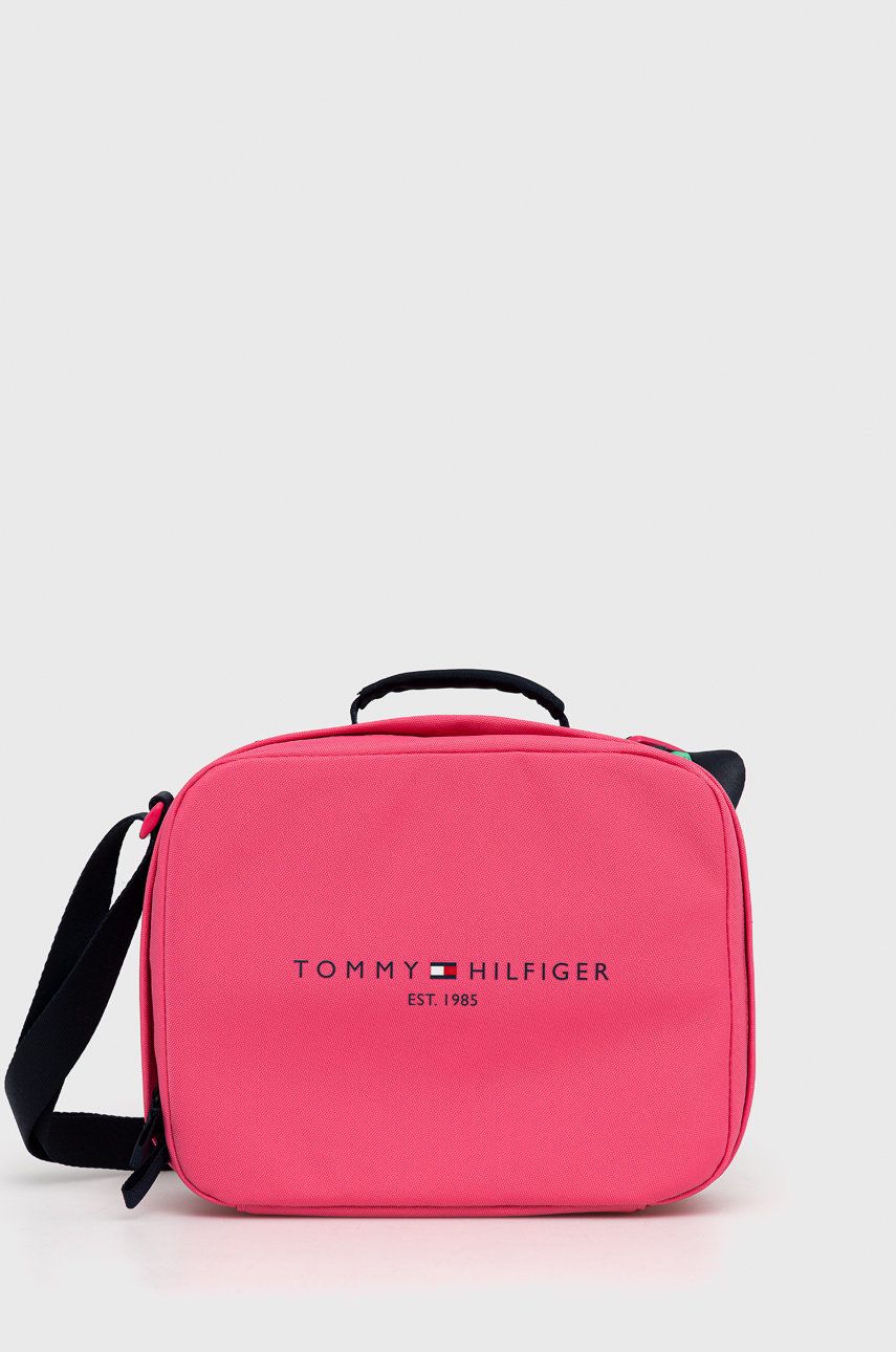Tommy Hilfiger torba na lunch dziecięca kolor różowy
