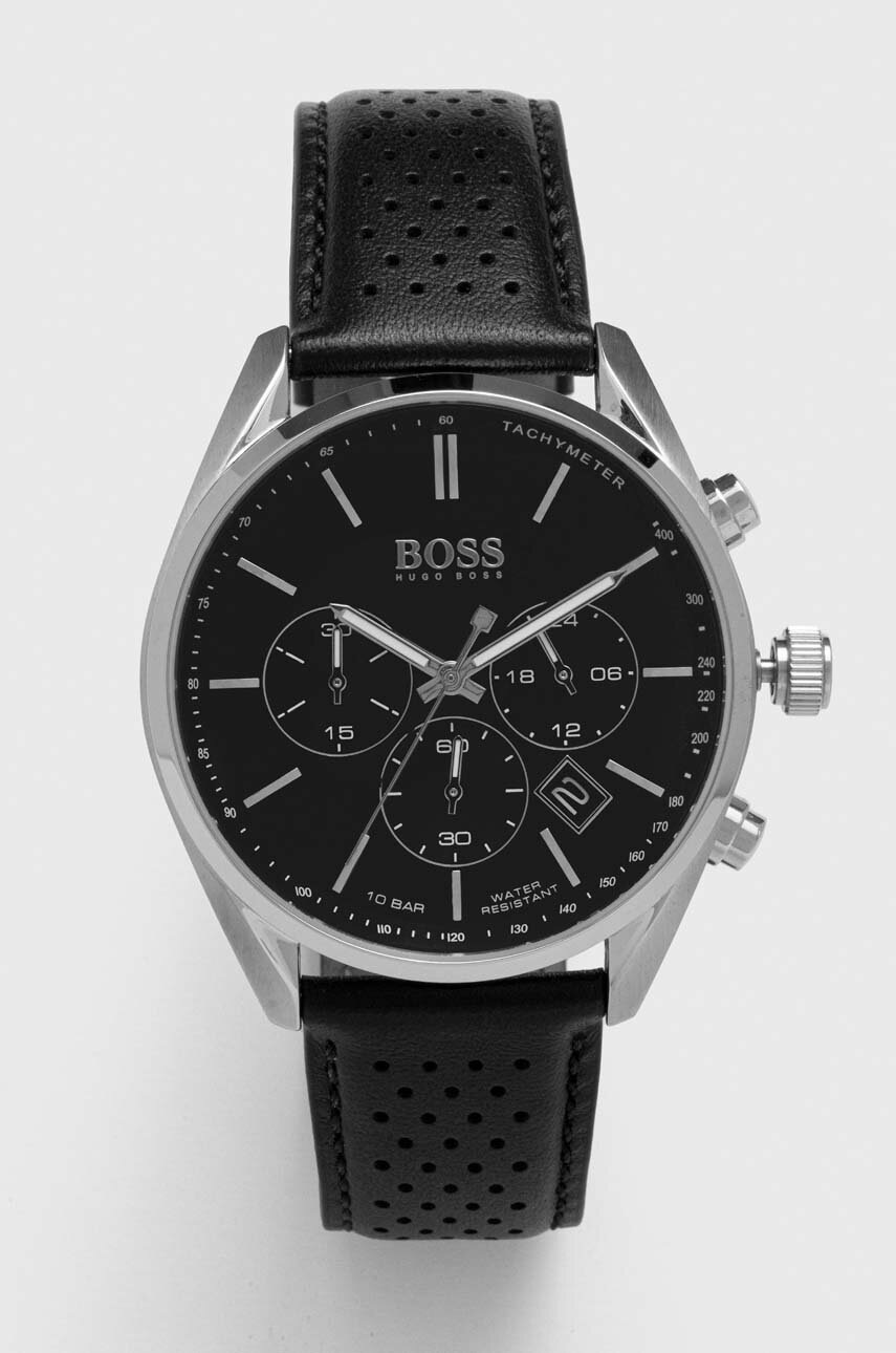 

Часовник BOSS мъжки в сребристо, Сребърен