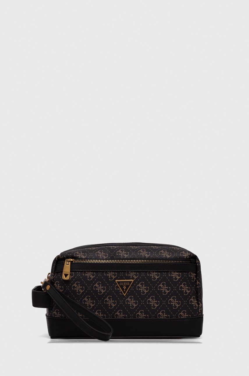 

Косметичка Guess колір коричневий