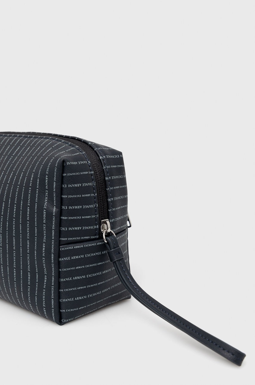 

Косметичка Armani Exchange колір синій