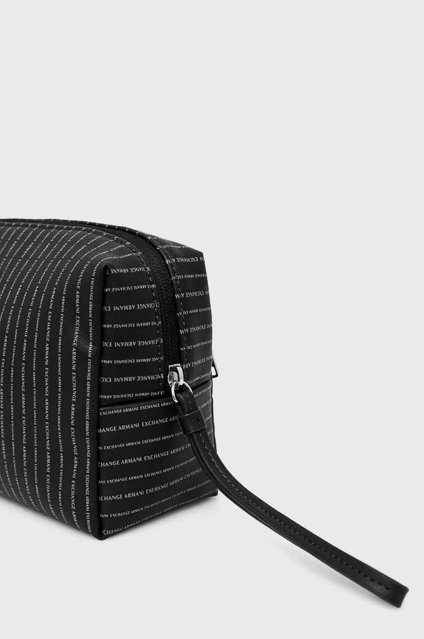 

Косметичка Armani Exchange колір чорний