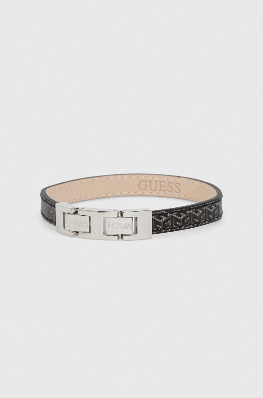 

Кожаный браслет Guess мужской