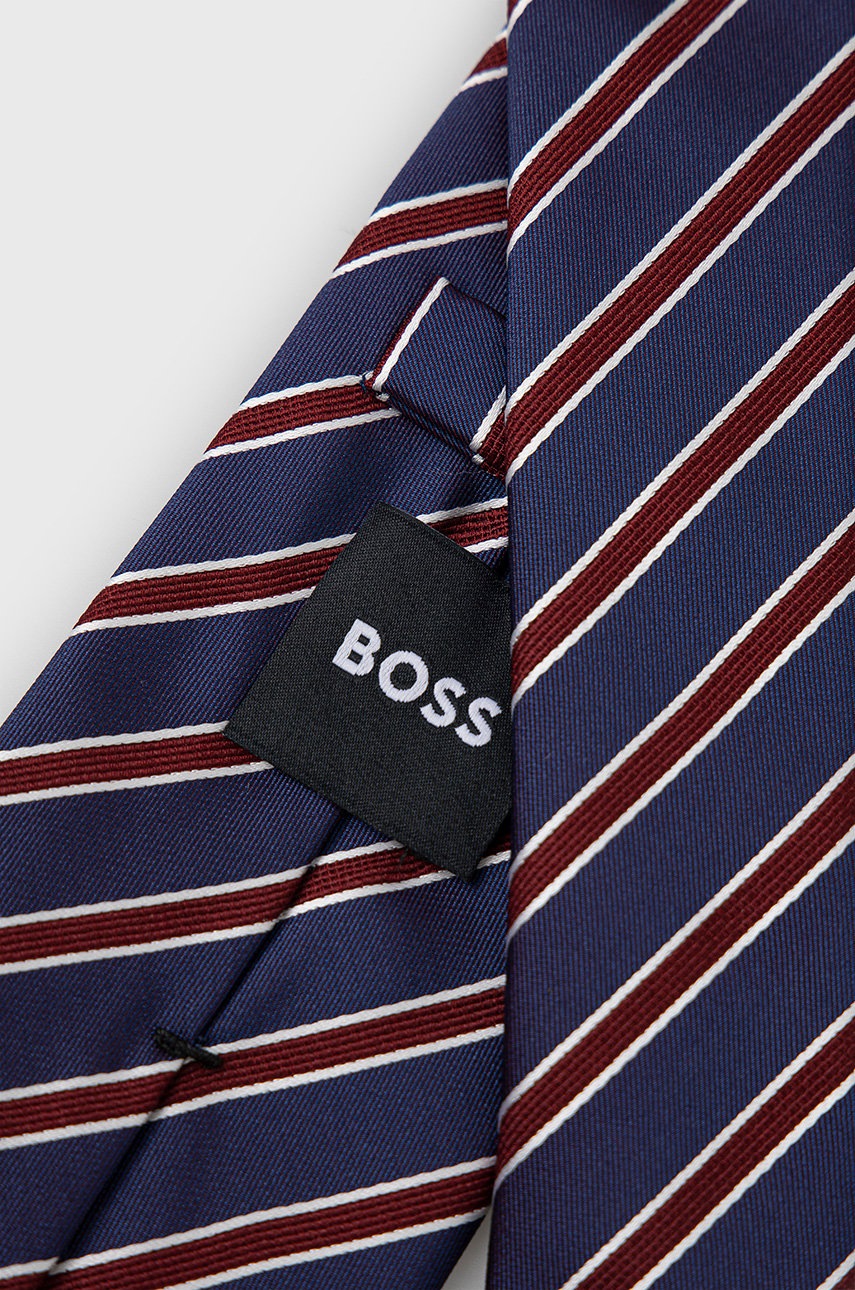 

Шовковий галстук BOSS колір синій