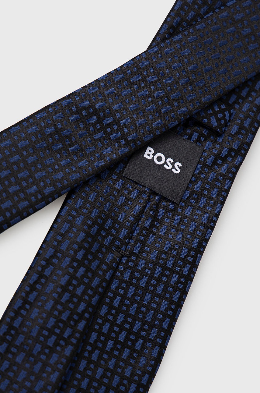 

Шовковий галстук BOSS колір синій