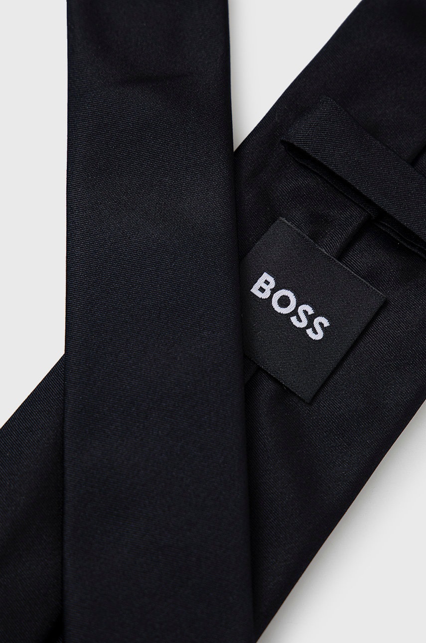 

Шелковый галстук BOSS цвет синий
