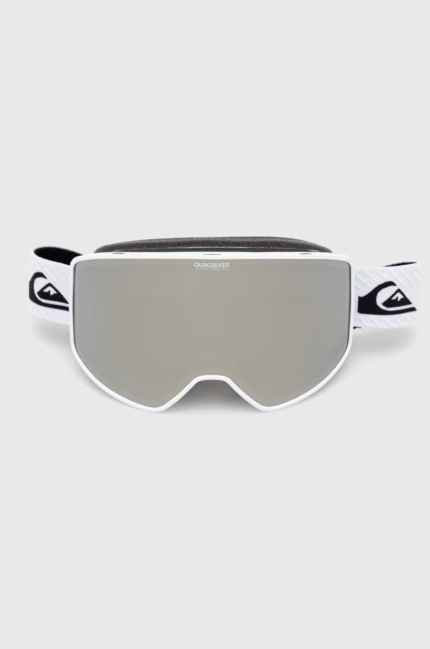 Quiksilver ochelari de protecţie Storm culoarea alb