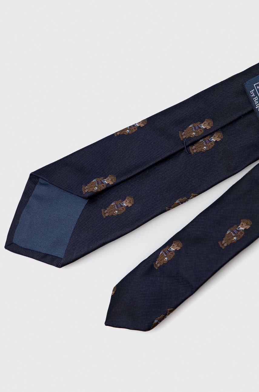 

Шелковый галстук Polo Ralph Lauren цвет синий