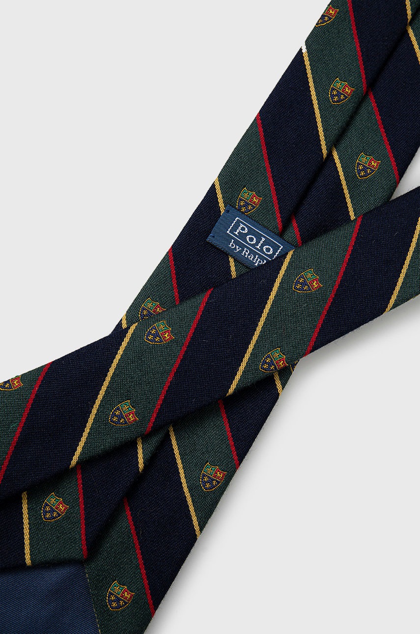 

Шерстяной галстук Polo Ralph Lauren цвет синий