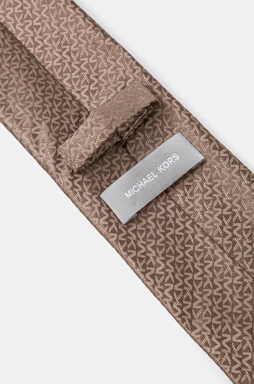 Шелковый галстук Michael Kors цвет чёрный MK0DT00003 Шелковый галстук Michael Kors цвет чёрный MK0DT00003