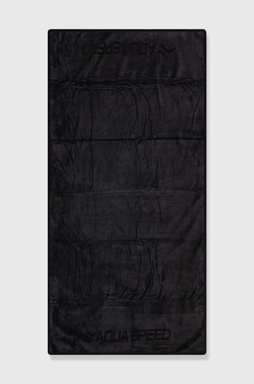 Aqua Speed prosop Dry Soft 50x100 culoarea negru