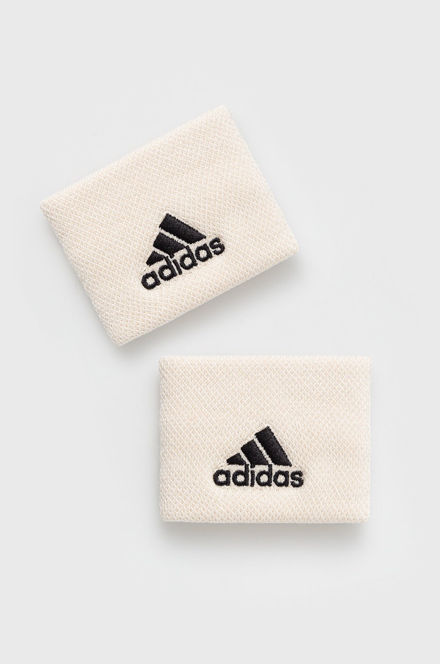 

adidas Performance Ленти за китка (2 броя), Бежов