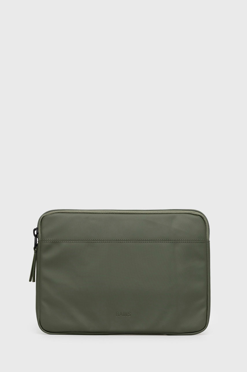 

Калъф за лаптоп Rains 16510 Laptop Case 13" в зелено, Зелен