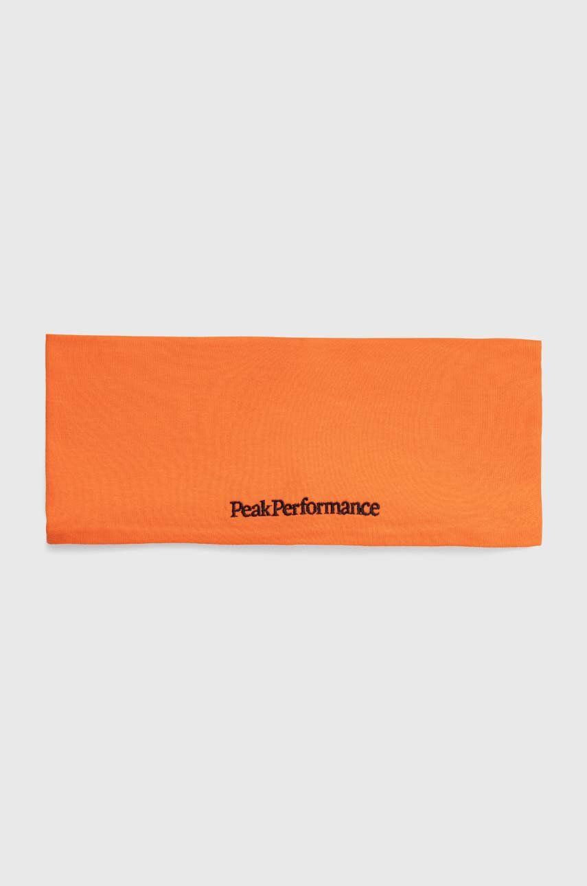 Peak Performance bentita pentru cap Progress culoarea portocaliu