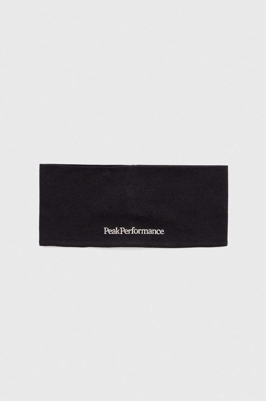 Peak Performance bentita pentru cap Progress culoarea negru