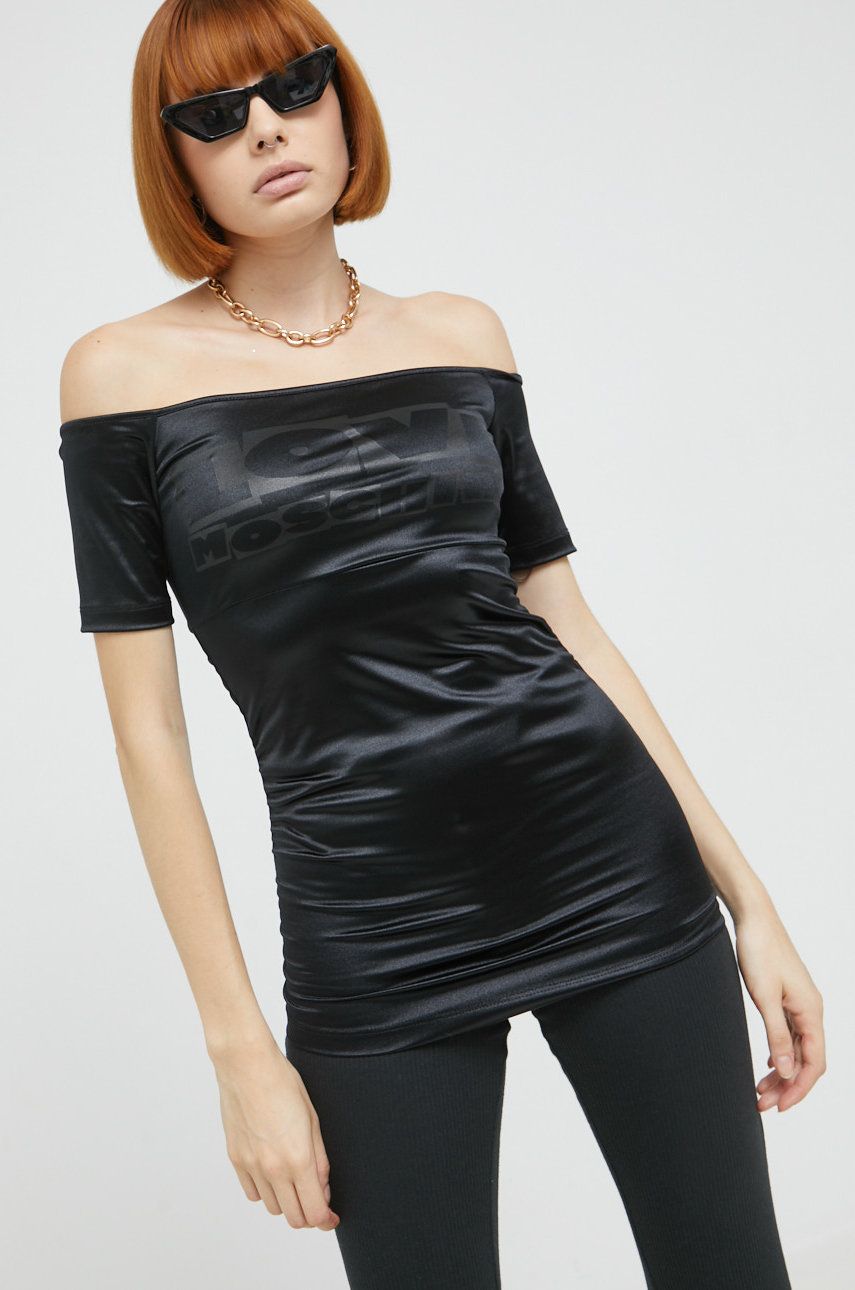 Love Moschino tricou femei, culoarea negru Pret Mic answear.ro imagine noua gjx.ro