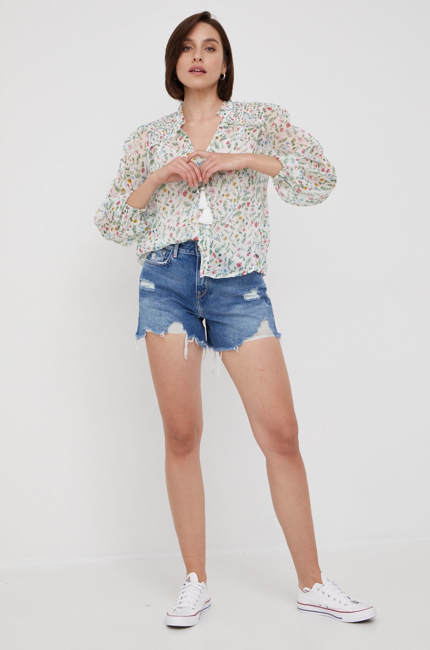 

Сорочка Pepe Jeans жіноча колір білий