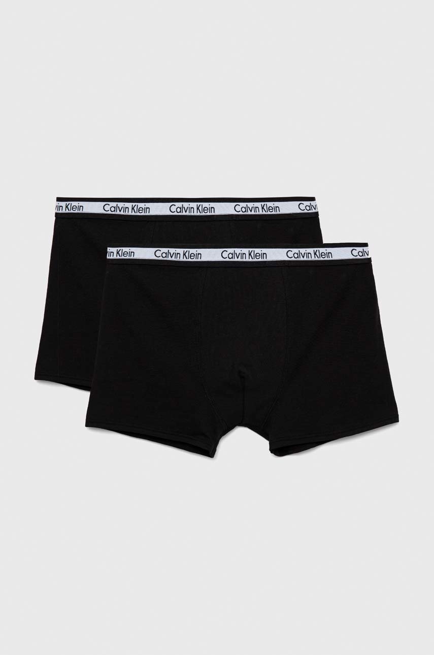 

Детски боксерки Calvin Klein Underwear в черно, Черен