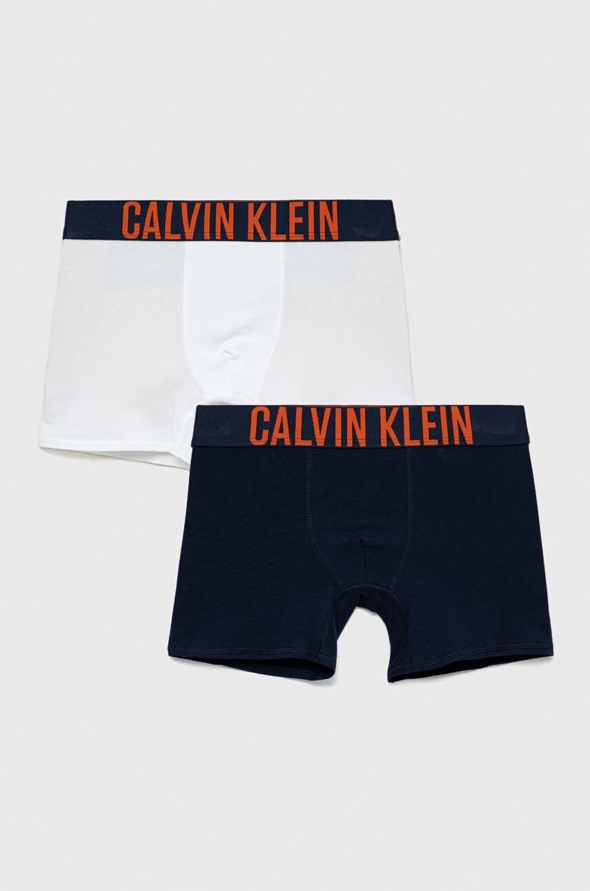 

Детски боксерки Calvin Klein Underwear (2 чифта) в тъмносиньо, Тъмносин