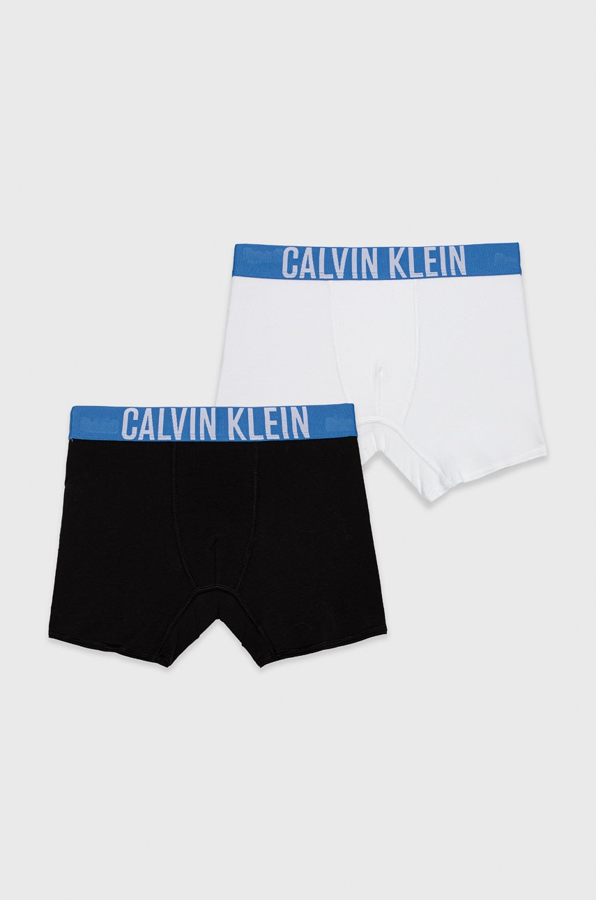 

Детски боксерки Calvin Klein Underwear (2 чифта) в черно, Черен