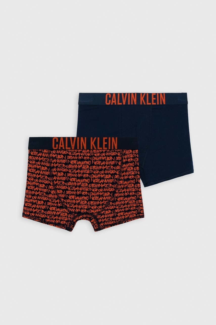 

Детски боксерки Calvin Klein Underwear 2 чифта в тъмносиньо, Тъмносин