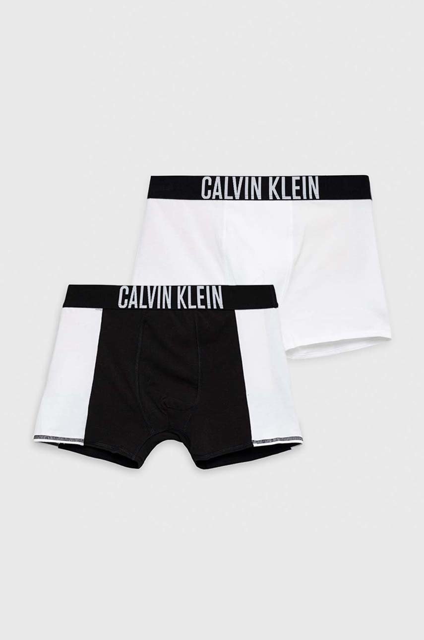 

Детски боксерки Calvin Klein Underwear 2 чифта в черно, Черен