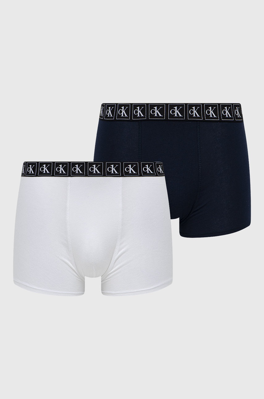 

Детски боксерки Calvin Klein Underwear в тъмносиньо, Тъмносин