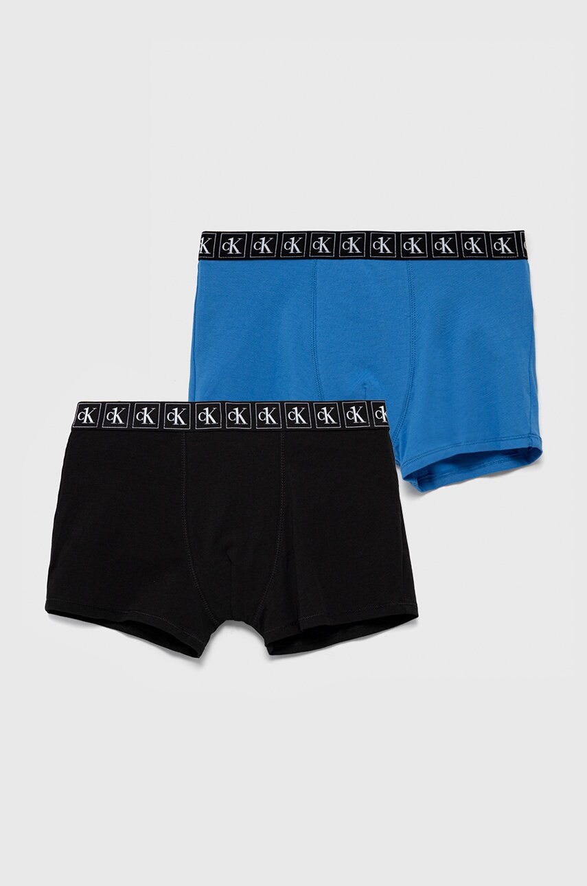 

Детски боксерки Calvin Klein Underwear, Син