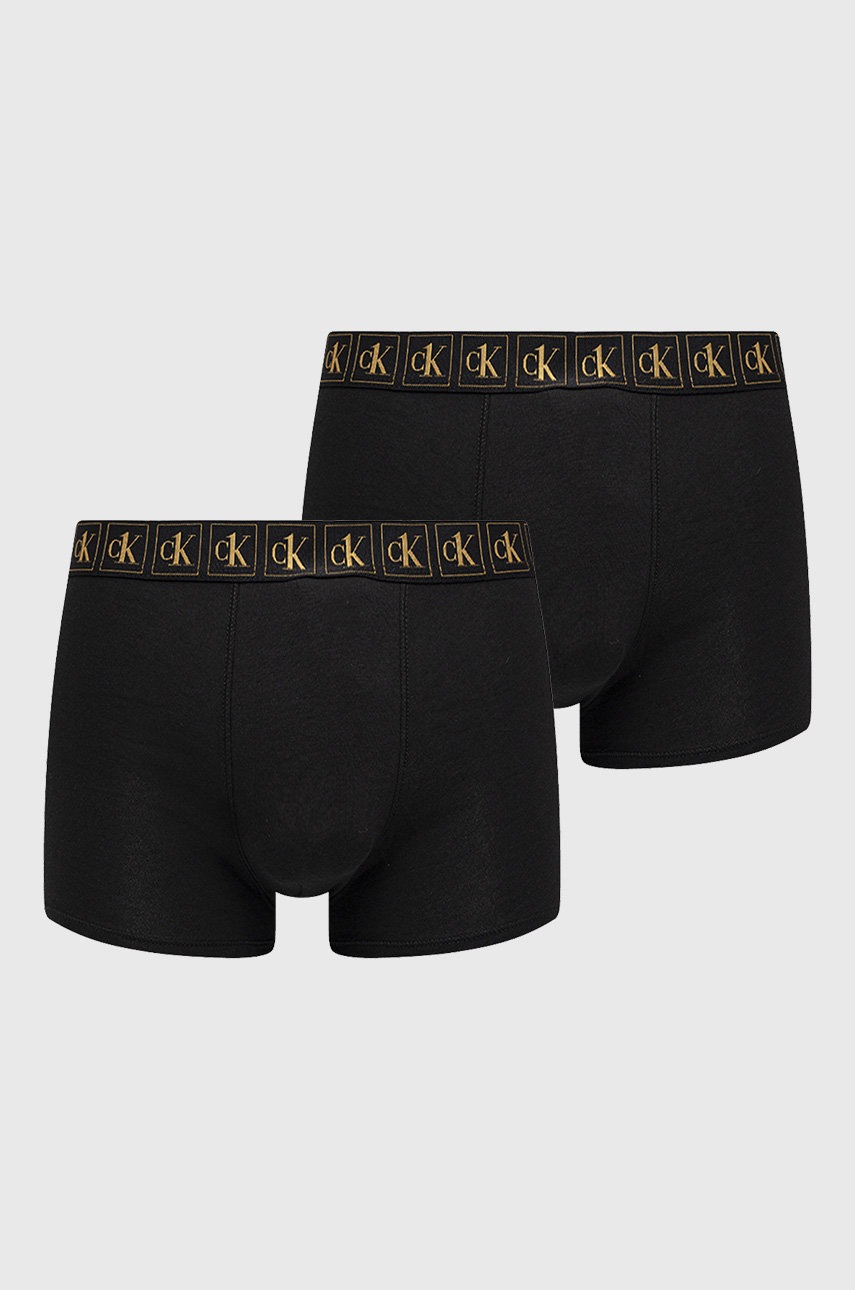 

Детски боксерки Calvin Klein Underwear в черно, Черен