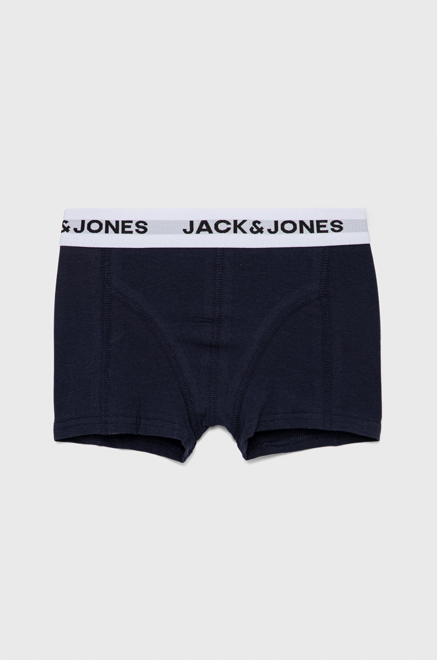 Jack & jones boxeri copii (3-pack) culoarea albastru marin