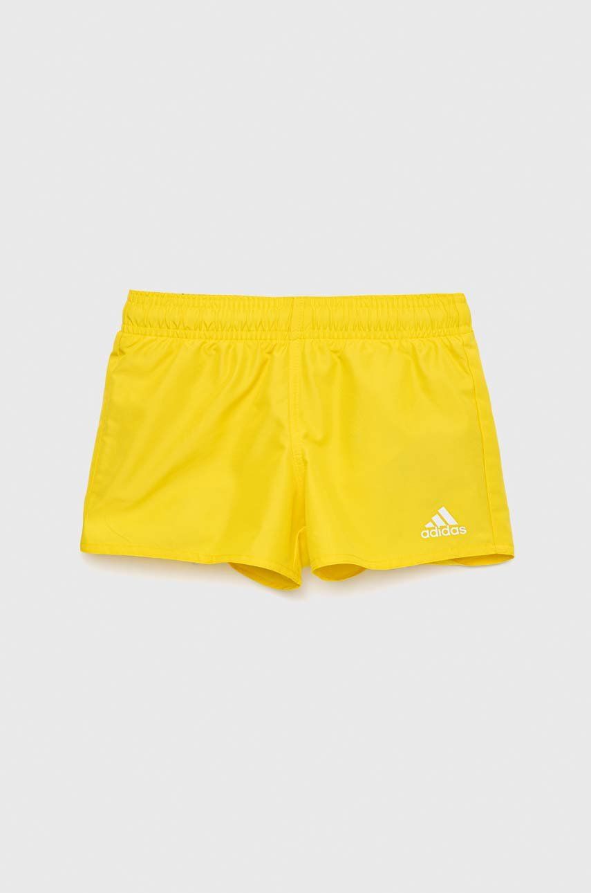adidas Performance pantaloni scurti de baie copii culoarea galben Băieți 2023-10-03
