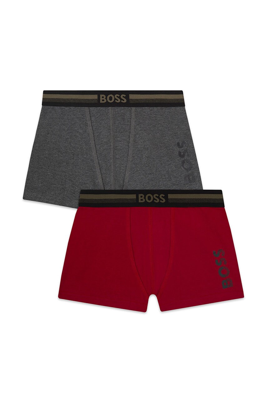

Детские боксеры BOSS цвет красный