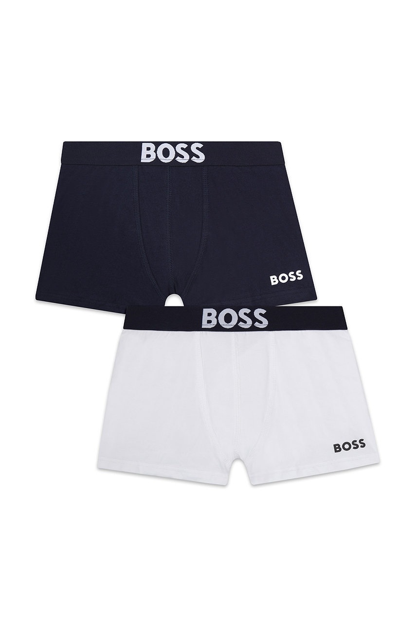 

Детские боксеры BOSS (2-pack) цвет синий